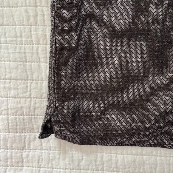 The Hawthorne Taylor Stitch Black Geometric Short Sleeve Shirt - Picture 5 of 10